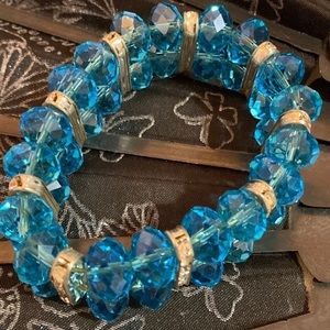 Blue bracelet